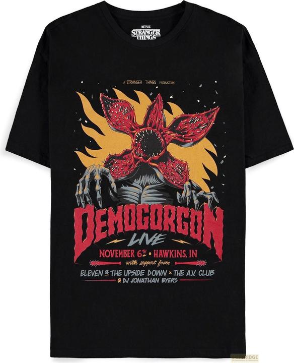 Difuzed STRANGER THINGS - Demogorgon Live - T-Shirt Homme (2XL) (XXL)