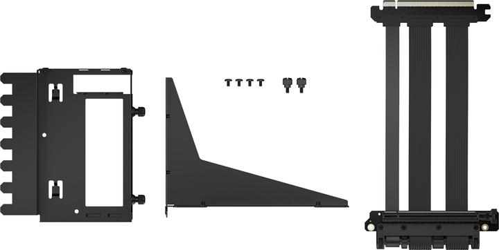 Actual product image Fractal Go Flex 2 PCIe 4.0 Bracket Kit Black