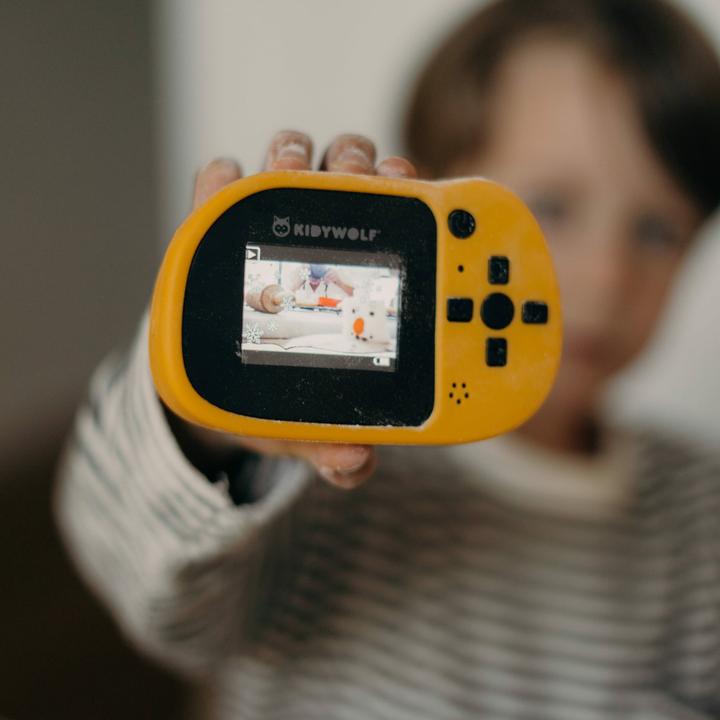 Actual product image Kidywolf Kidy Camera - orange version