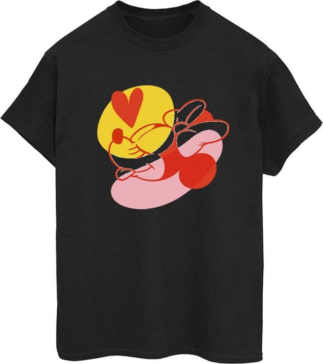 Immagine prodotto Disney Minnie Mouse Tongue Heart Maglietta Ampia Donna (L)