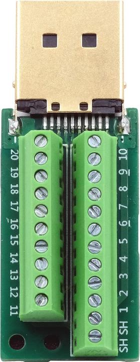 Produktbild Exsys DisplayPort Terminal Block Adapter (20 Pin Terminal Block)