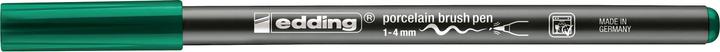 Actual product image Edding Porcelain brush pen 4200 (Green, 4 mm, 1 x)