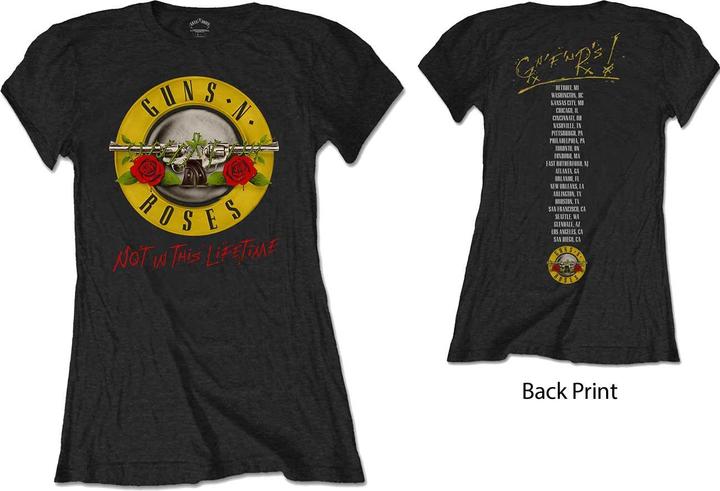 Guns N Roses Not In This Lifetime Tour (Girlie)