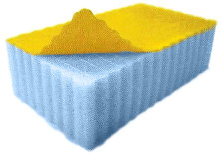 Image du produit Rs Pro Melamine Foam, Grey, Plain,1250x600x25mm (1 pcs)