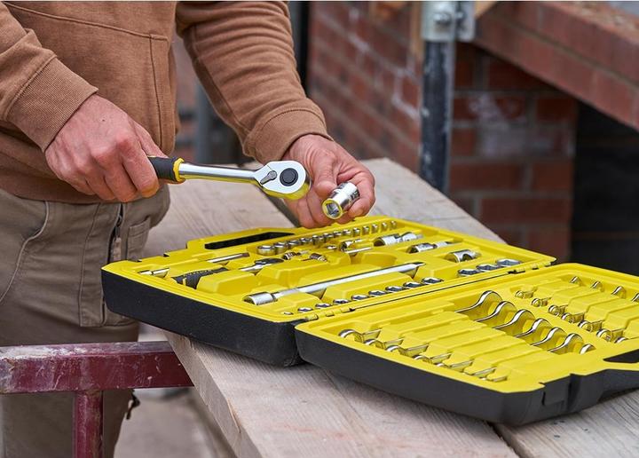 Image du produit Stanley Jeu d'outils 1/2 + 1/4, 49 pièces (49 pièces)