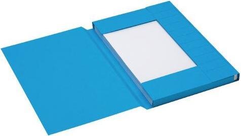 Produktbild Tarifold Aktenmappe Djois 3 Laschen Kanzleipapier Karton 355 mm x 240 mm Blau (A4, 1 x)
