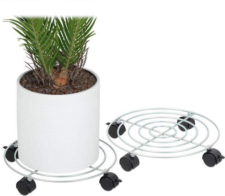 Actual product image Relaxdays plant roller