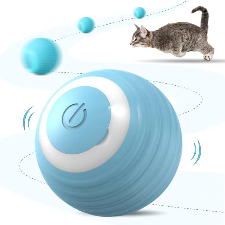 Produktbild Suba Elektrischer Katzenball mit LED Licht (Ballspielzeug Katze)