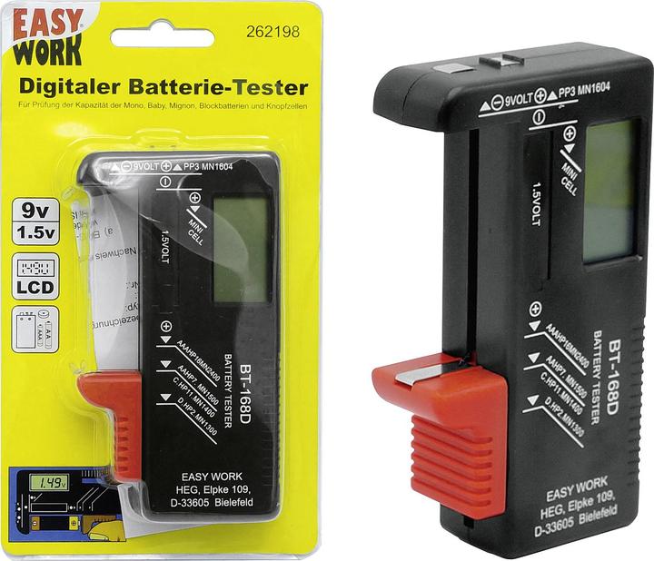 Easy Work Batterietester
