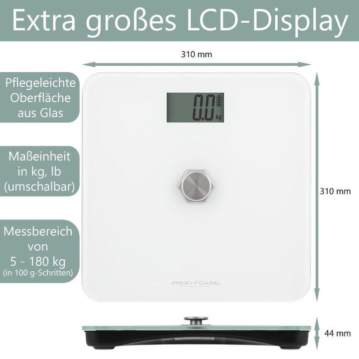 Actual product image Profi-Care PC-PW 3112 (180 kg)
