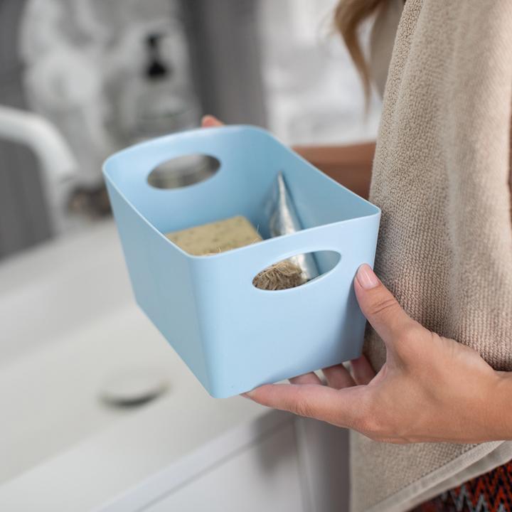 Produktbild Koziol Aufbewahrungsbox BOXXX S 1l grau/wei (1 l)