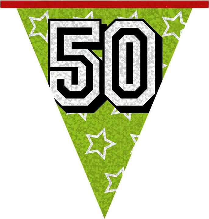 Actual product image Boland 50th birthday pennant chain