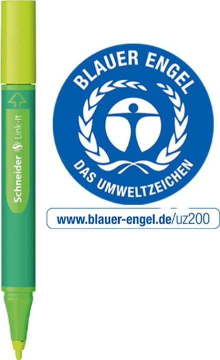 Actual product image Schneider Fiber pen - Link-It - Light green (Green, 1 x)