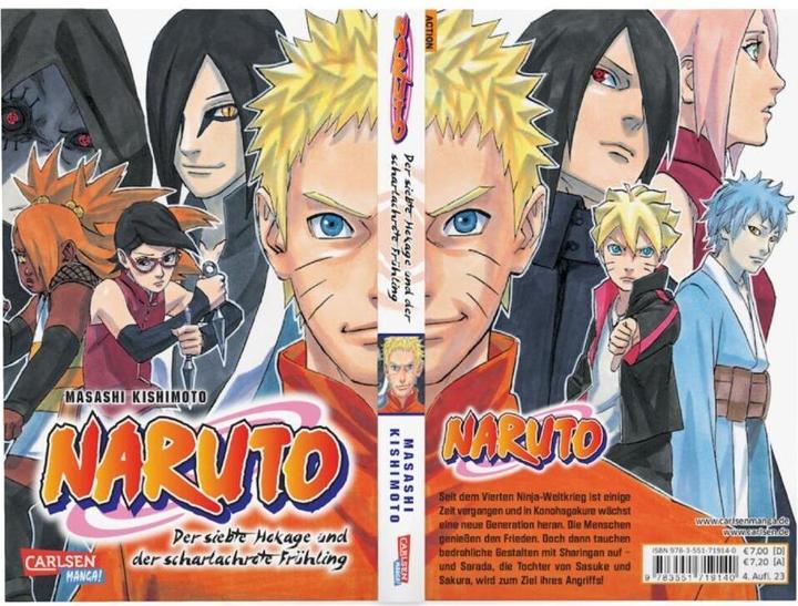 Image du produit Naruto - Der siebte Hokage und der scharlachrote Frühling (Allemand, Masashi Kishimoto, 2016)