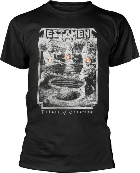 Testament Titans Of Creation Europe 2020 Tour TShirt