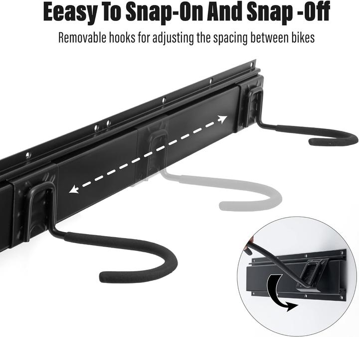 Actual product image Sinoer Bike wall holder