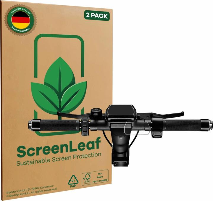 Image du produit ScreenLeaf Film de protection d'écran, Protection d'écran Écologique, Clear, Anti-Rayures