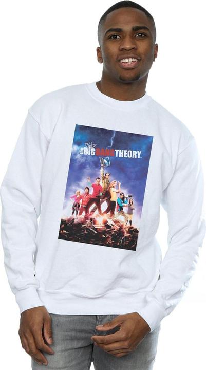 Actual product image Dam Mens Character Poster Cotton Sweatshirt (XXL)