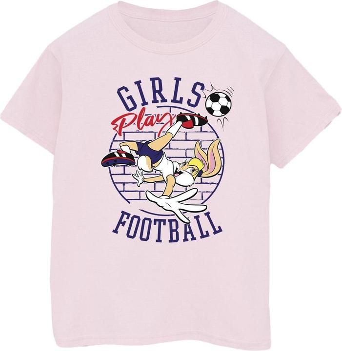 Produktbild Looney Tunes Lola Bunny Girls Play Football TShirt (L)
