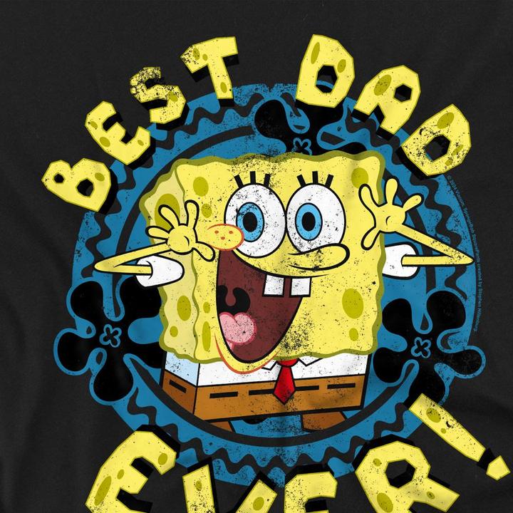 Produktbild Spongebob Squarepants Best Dad Ever TShirt Vatertag (XL)