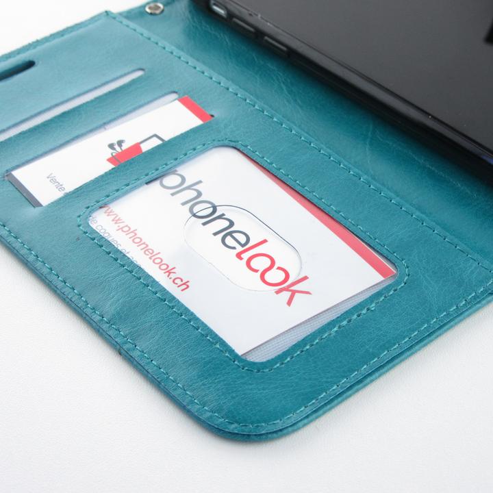 Produktbild PhoneLook Hülle Premium Flip Türkis (Apple iPhone 13 mini)