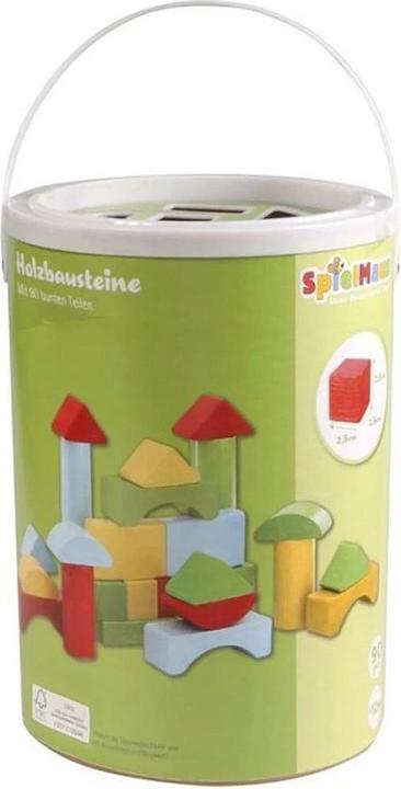 Image du produit Spielmaus Blocs de construction en bois PlayMouse en tambour