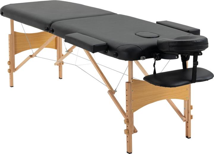 Actual product image Homcom Massage table with headrest and carrying handles