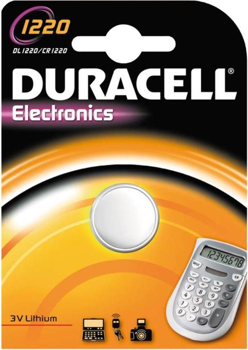 Produktbild Duracell Electronics (1 Stk., CR1220, 35 mAh)