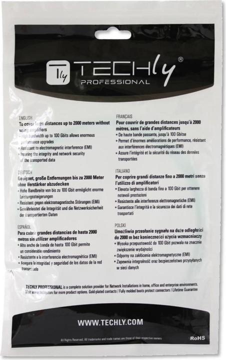 Image du produit Techly SC M-M 1m (1 m)