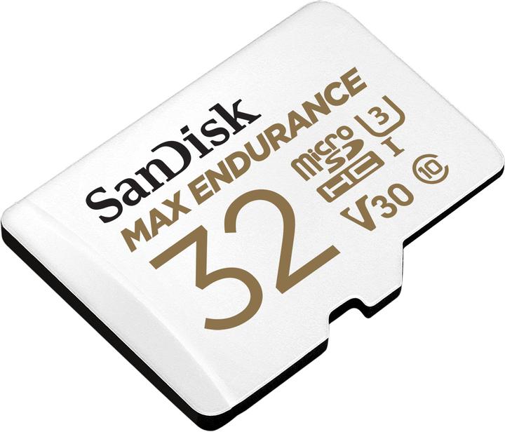 Productafbeelding SanDisk Maximaal uithoudingsvermogen (32 GB, microSDHC, U3, UHS-I)