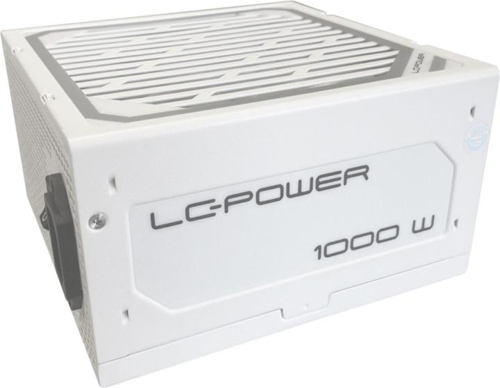 Immagine prodotto LC-Power Alimentatore 1000W LC1000MW Modular V3.1 (80+Gold)bianco (1000 W)