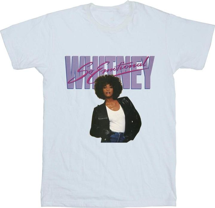 Produktbild Whitney Houston So Emotional Album Cover TShirt (S)