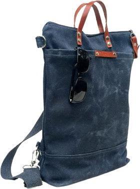 Only-Bags.Store Sac à dos en toile cirée, sac à dos cabriolet, sac à couches, sac A3 en toile cirée