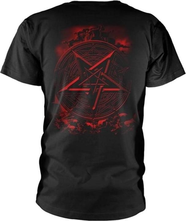 Actual product image Dimmu Borgir Unisex Adult Death Cult Pentagram T-Shirt (XL)