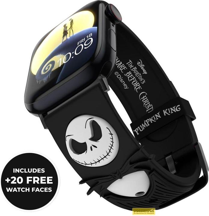 Immagine prodotto Moby Fox Bracciale e smartwatch Nightmare Before Christmas con Jack scolpito