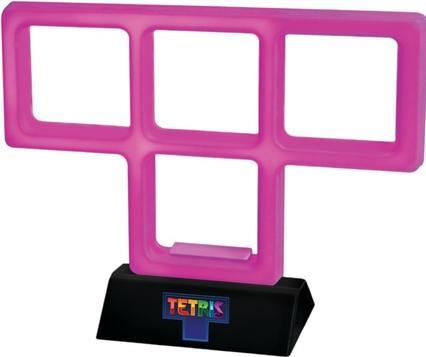 Immagine prodotto Fizz Creations Tetris Viola Tetrimino Luce al Neon. Lampada da gioco retrò Luce notturna|Licenza ufficiale