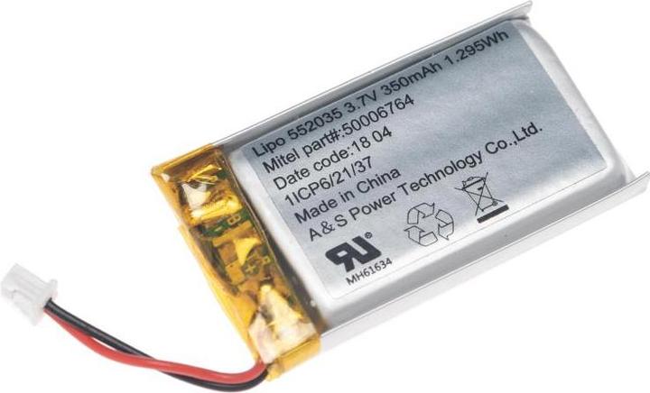 Produktbild Mitel Ersatz-Akku zu 6900 Bluetooth Hörer