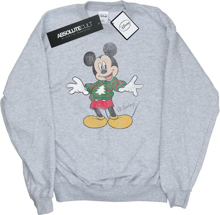 Image du produit Disney - Sweat MICKEY MOUSE CHRISTMAS JUMPER - Fille (128)