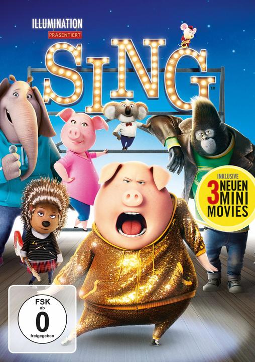 Produktbild Sing (DVD, 2016, Deutsch)