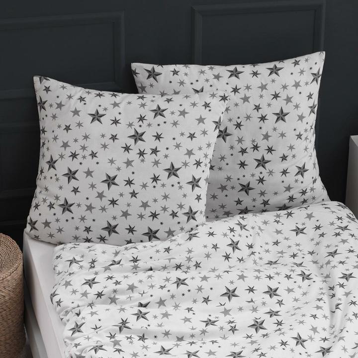 Image du produit Traumschlaf Étoiles (Set de linge de lit, 155x200 cm + 80x80 cm)