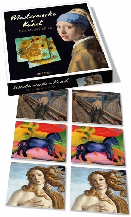 Actual product image Meisterwerke der Kunst - Das Mem.550812 (German)