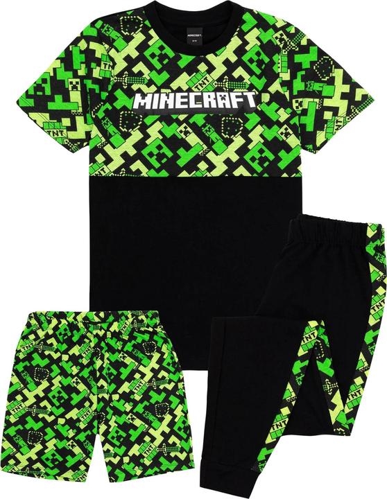 Produktbild Minecraft Schlafanzug mit Shorts (146, 152)