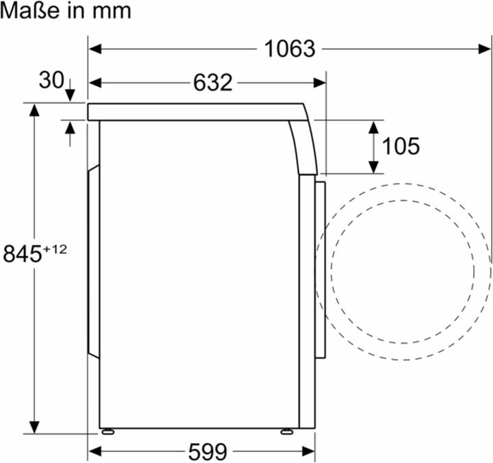 Image du produit Bosch Hausgeräte WUU28T48 (8 kg, Gauche, Prise UE)