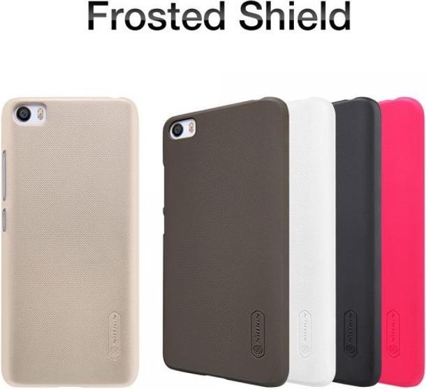 Actual product image Nillkin Super Frosted Series hard plastic case with protective film (Xiaomi Mi5)
