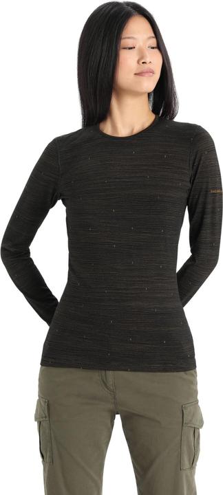 Produktbild Icebreaker Women Oasis LS Crewe Ski Tracks (S)