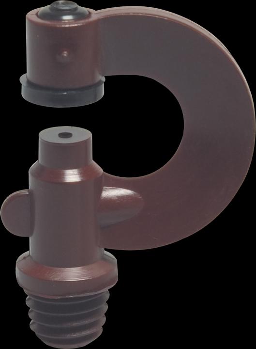 VDL Bügeldüse Nylon 3/8WW Aussengewinde 3,00 mm 360° Orange