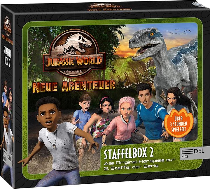 Produktbild Jurassic World - Neue Abenteuer Staffelbox 2 (F4-6)