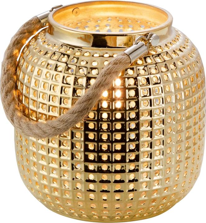 Actual product image Nino Leuchten Tischlampe Gold BOLA (E14)