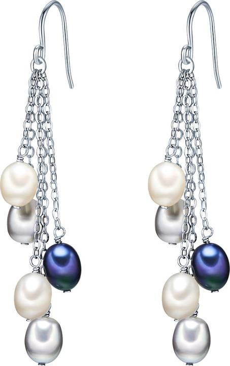 Produktbild Valero Pearls Damen Sterling Silber Süsswasser-Zuchtperle silber - 3016 (Sterling Silber)