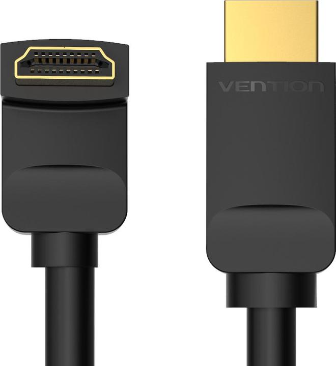 Actual product image Vention HDMI 2.0 Right Angle 270 degree black - 2m (2 m, HDMI)